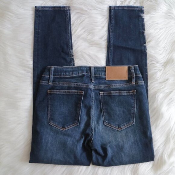 D-ID Blue Mid Rise Skinny Fit Ankle Jeans Size 28 - Picture 4 of 5